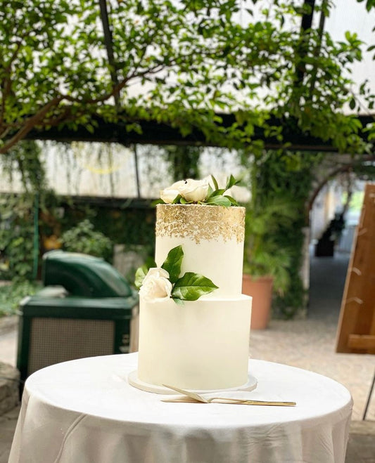 Floral Wedding Cake