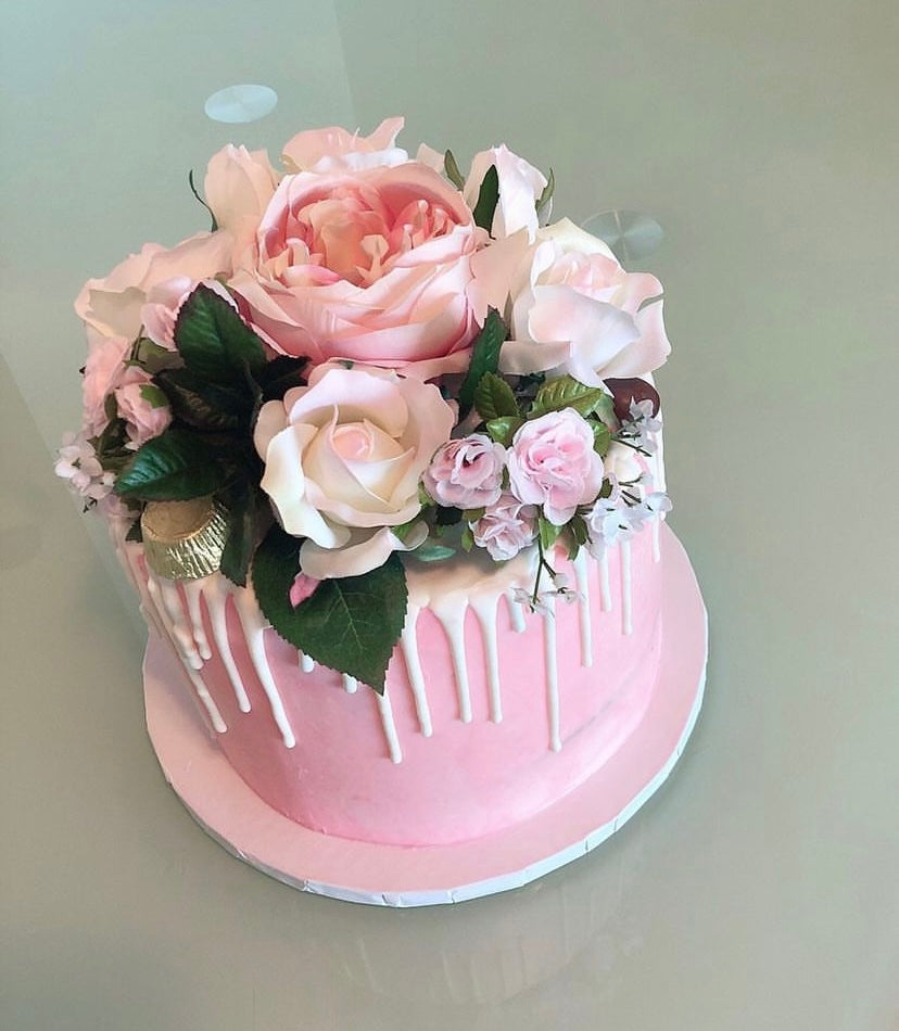 Floral Birthday Cake