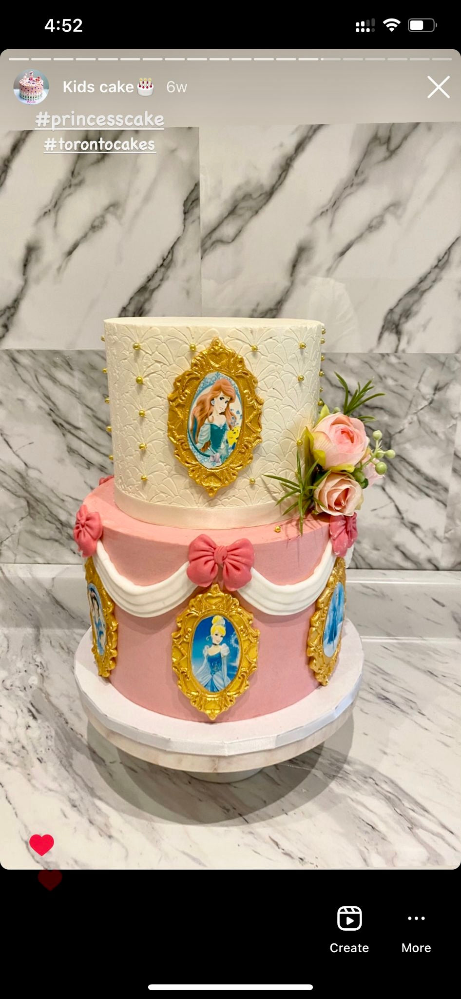 Princess Birthday Cake