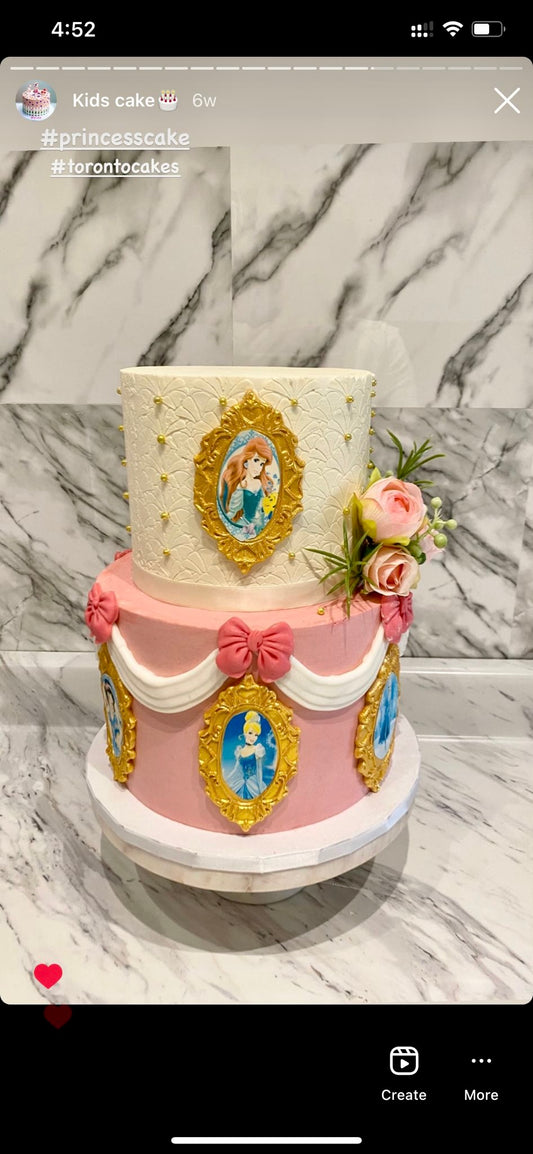 Princess Birthday Cake