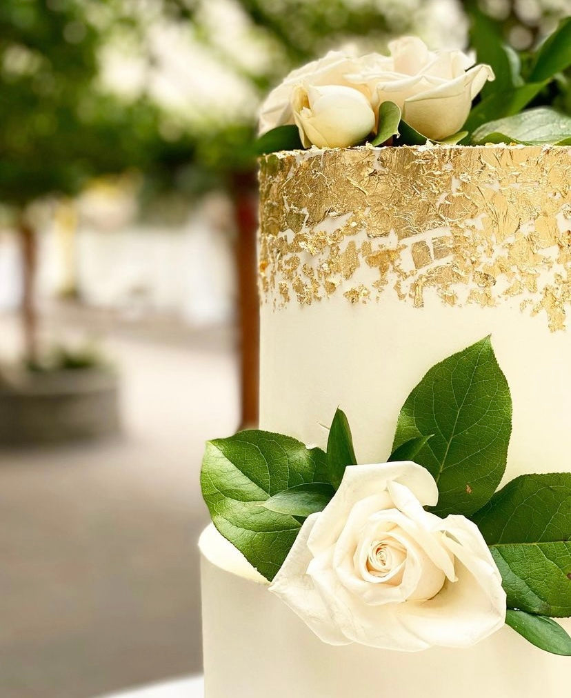 Floral Wedding Cake