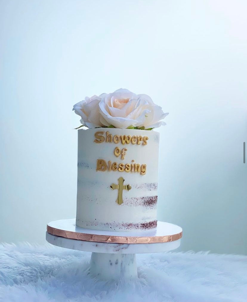 Shower of Blessing Birthday Cake