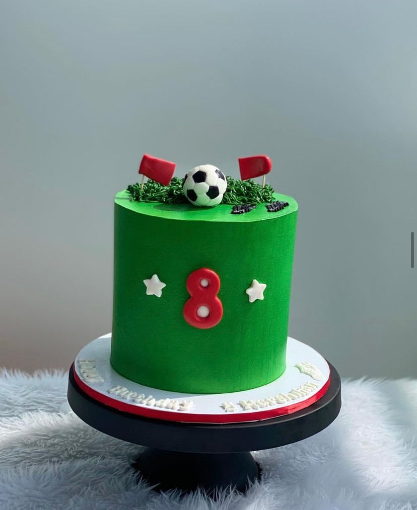 Football Birthday Cake