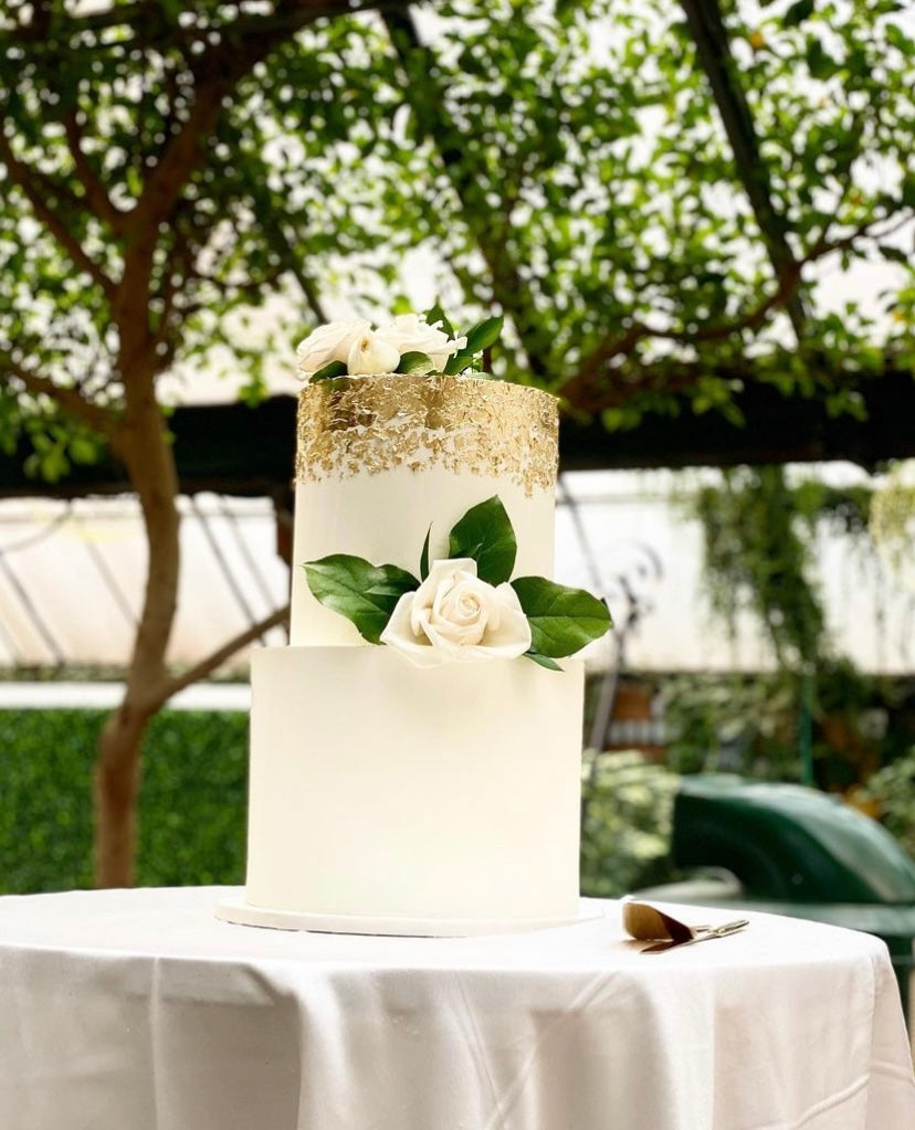 Floral Wedding Cake