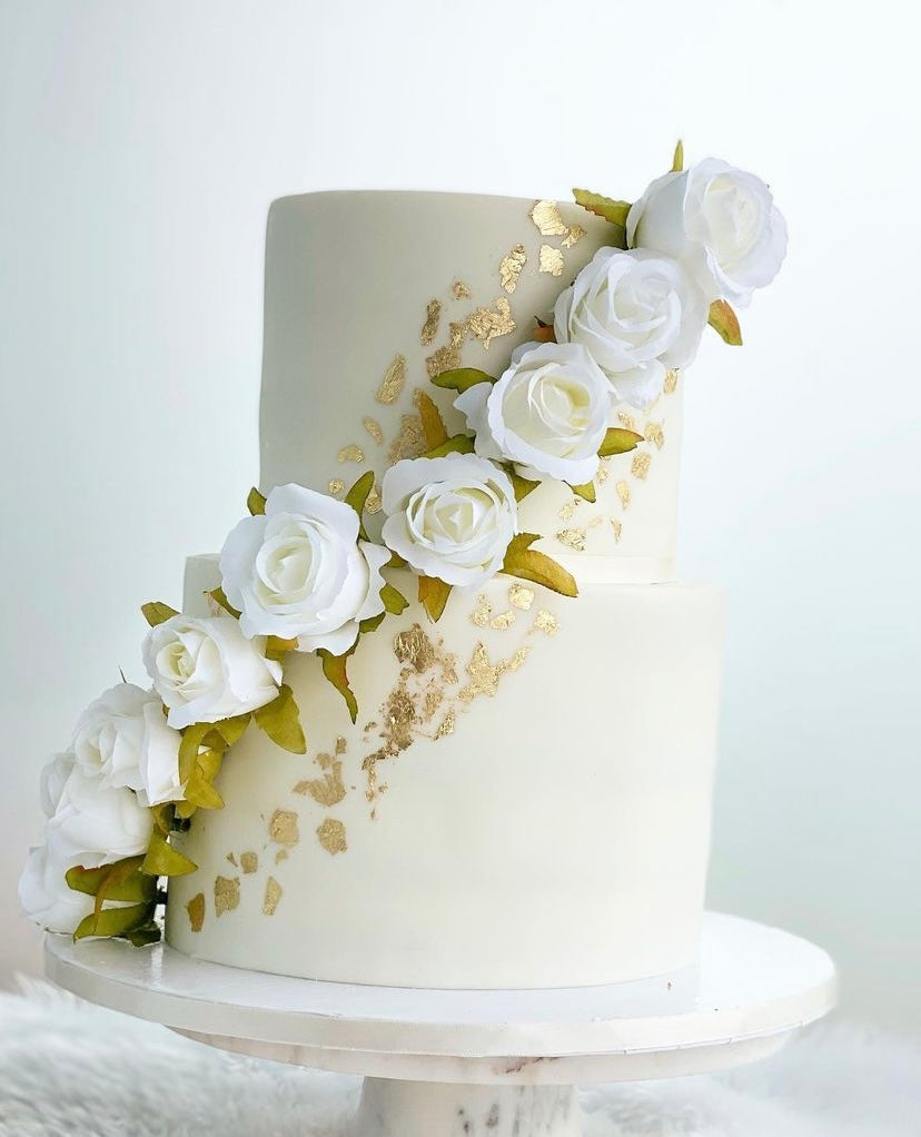 Floral Wedding Cake